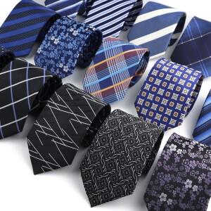 남성용 클래식  넥8cm 스트라이프 페이즐리 플래드 플로럴 패션 비즈니스 웨딩 정장 크라바트 액세서리
