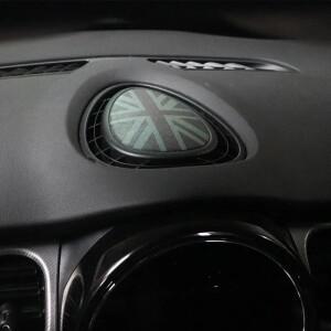 F54 Clubman F55 Hardtop F56 Hatchback 용 미니 쿠퍼 중앙 공기 배출구 가죽 전용 커버 스티커