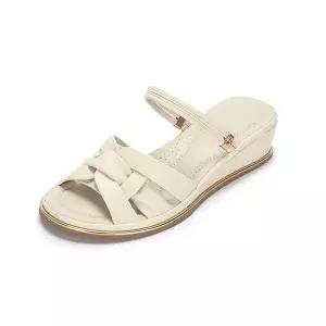 [하프클럽/무크]엠.무크 브릿지 투웨이 웨지샌들 아이보리 516423504ZQ