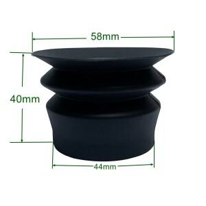 전술 고무 접안 렌즈 컵 아이 가드 실드 커버 37-45mm 나이트 비전 스포팅 스코프 라이플 쌍안경 망원경 38