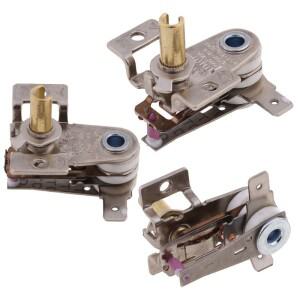 AC 250V 16A 조절 가능 90도 온도 스위치 바이메탈 히팅 서모스탯 KDT-200