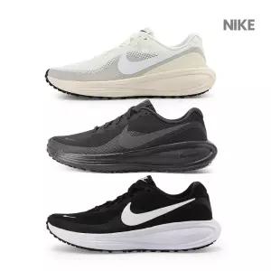 나이키 레볼루션 8 로드 런닝화 블랙/화이트블랙/아이보리