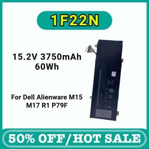 델에일리언웨어 2018 오리온 M15 M17 R1 P82F P40E P79F P37E 인스피론 G5 5590 G7 7790 배터리용 1F22N