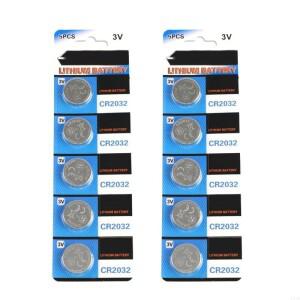 E28E 5/10PCS CR2032 버튼 셀 배터리 3V 리튬 교체 시계