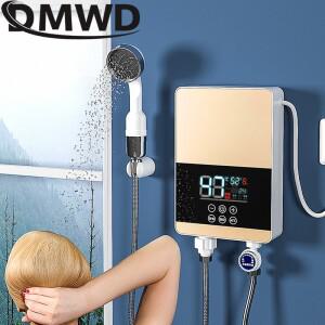 DMWD 6KW 전기 온수기 홈 욕실 온도 조절기 샤워 순간 뜨겁고   220V