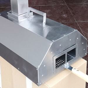 미니 소형 소형 피자 오븐 VT-018Z 스테인레스 스틸 가정용 야외 바베큐 과일 숯불