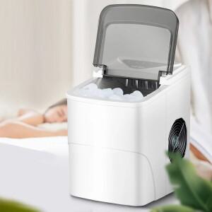 가정용 휴대용  아이스 큐브 메이커 상업용 자동 기계 전기 총알 라운드 얼음 만드는 220V