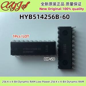 1개/LOT HYB514256B-60 DIP-20 256K x 4비트 동적 RAM 저전력 호환 새 상품 100%보장