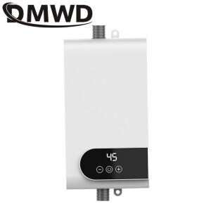 욕실 주방 싱크대 샤워와 110V/220V 인스턴트 전기 온수기 범용 온도 조절 3.5KW/5.5KW