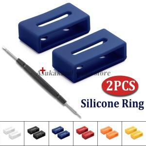 카시오 GA110 DW5600용 실리콘 시계 고정 링 2개 키퍼 홀더 루프 리테이너 버클 베젤 액세서리 교체용