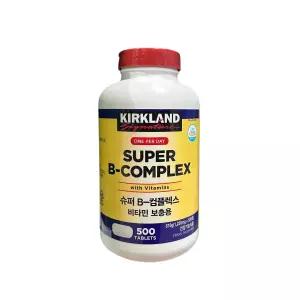 커클랜드 슈퍼B 컴플렉스 1,236mg x 500정