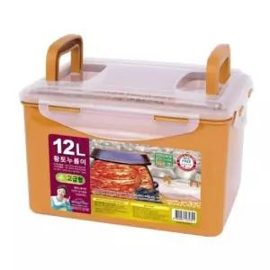 쿨맥시 이지필림 김장김치통 황토 누름이 8-1호 (12L)