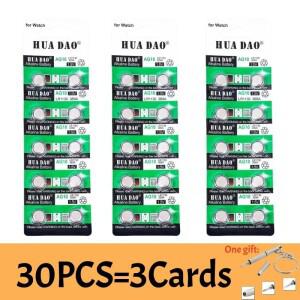 LR1130 AG10 버튼 배터리 LR 389A LR54 L1131 알카라인 시계 보청기 손전등 달력 장난감용 카드 포장