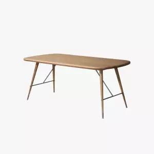 [롯데백화점]코뮨 볼타 다이닝 테이블 식탁 - 오크