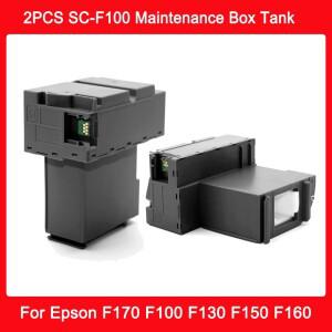2PCS F100 C13S210125 SC-F100 유지 보수 박스 탱크 S2101 SC23MB Epson Surecolor