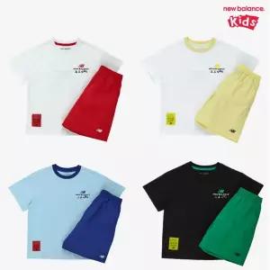 [롯데백화점]뉴발란스 Run Festival_쿨터치 반팔티 + 우븐 스트레치 팬츠 셋업 (NK9YG2504U)