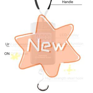 40kg 다기능 미니 소형 전자 디지털 휴대용 걸이형 저울 낚시 수하물 여행 가방용 훅