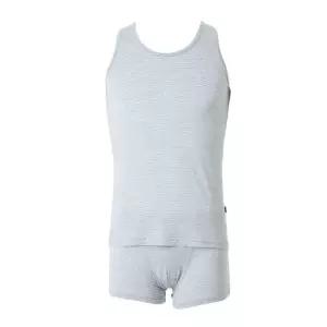 [롯데백화점]와코루 남성 수입 마이크로 모달 민소매 런닝드로즈세트(WMV2446RWMP2446)