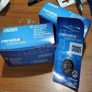 10개 배터리  스위스 2025 renata 버튼 CR2025 시계 3 v 원격 제어 장난감 자동차