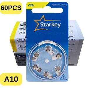 스타키 사이즈 10 보청기 배터리 60개