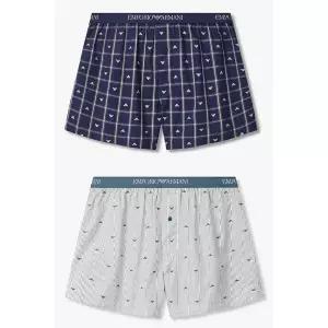 [EMPORIO ARMANI](대전신세계)남성 올오버 로고 패턴 트렁크 2종 SET(0816112078,0816112079)