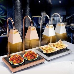 튀김워머 보온기 식당 음식 중탕기 시트 보온 기 할로겐워머 전구