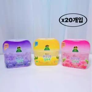 70일지속 화장실용 탈취제 방향제 20개입