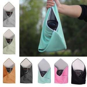 재사용 가능 카메라 랩 천 디지털 컴퓨터 어라운드 파우치 긁힘 방지 렌즈  장비 액세서리