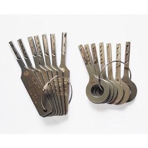 GOSO 내부 그루브 자물쇠  선택 HU66 HU92 HON66 HU101 BMW 호환 호환 FORD 푸조 등 도구