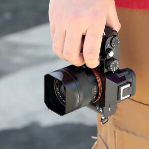 소니 소나르 Tx FE 55mm F1.8 ZA 35MM 칼자이스 SEL55F18Z 하오게 메탈 베이어닛 렌즈 후드