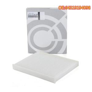 3개입 64319194098 화이트 필터 BMW 호환 호환 e70 e71 f15 f16 x5 x6 m57 n52 n55 재순환 캐빈