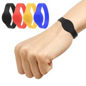 방수 S50 칩 실리콘 팔찌 NFC  매직 카드 백 문짝 출입 통제 스마트 13.56Mhz 10개