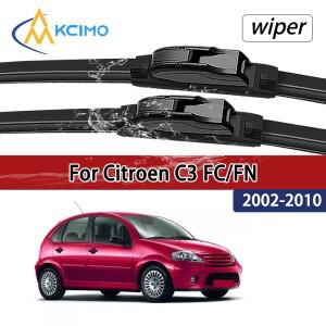 시트로엥용 우수한 호환성 내구성 저소음 전면 유리창 와이퍼 블레이드 C3 FC FN 2002 2010 프리미엄 자