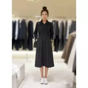 [롯데백화점]SOUP 집업 롱 원피스  SC3OP31