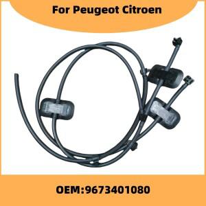 자동차 부품 앞 유리 와이퍼 워셔 제트 노즐 호스 포함 OE 9673401080 푸조 508 시트로엥용