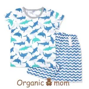 [롯데백화점]오가닉맘 샤크서핑반소아동내의(MFM4SS14)