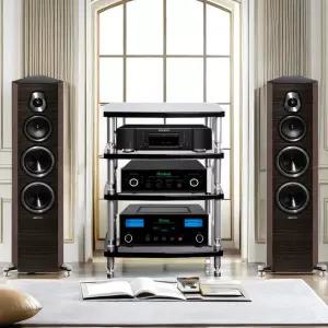 오디오 음향장비 턴테이블 수납 선반 스탠드 진열대 장식장