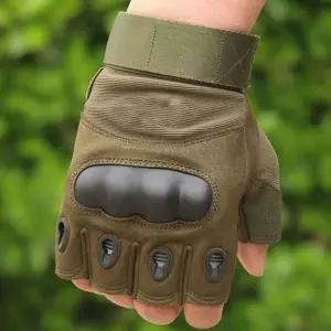 밀리터리 장갑 스포츠용 전술 아웃도어 남성 스포츠 장갑 반장갑 손가락 자전거 손바닥 라이딩 운동 훈련
