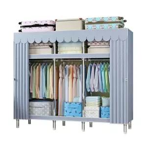 비닐 옷장 간이 비키니 원룸 행거형 수납 기숙사 장롱