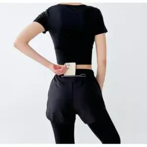 요가 투인원 반팔 DJJ 레깅스 팬츠 세트 크롭