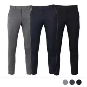 [골드스마일]스판 밴딩반바지 빅사이즈 청 9부 데님팬츠 남자 5부