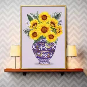 [하프클럽/셀러허브]복들어오는그림 풍수그림 돈들어오는 A3 7SUN3