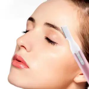 전동 눈썹 정리기 눈썹 칼 잔털 얼굴 페이스 제모기 Xkv4+8qcL