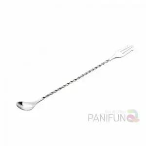 [셀러에이드]바스푼 소형 칵테일스푼 티스푼 롱티포크 세트