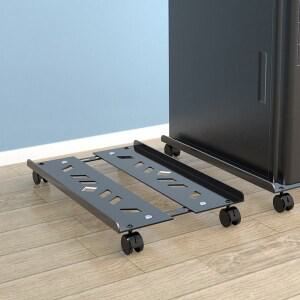 데스크톱 본체 받침대 키높이 선반 이동식 섀시 가정용 사무용