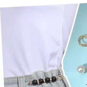 옷핀 바지사이즈조절 브로치 진주핀 세트 허리줄이기 허리핀 패션 오픈방지