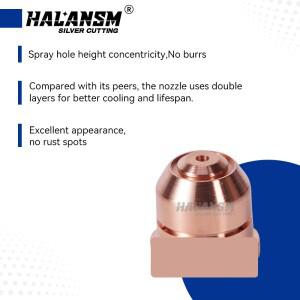 구리 하프늄 와이어 플라즈마 절단 노즐 220975 전극 방패