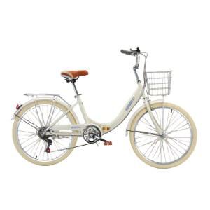 22인치 자전거 성인 바구니 경량 휴대용 여성 접이식