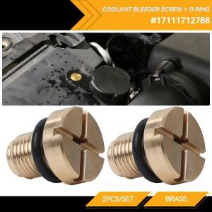 2x 17111712788 11537793373 17110141325 BMW 호환 호환 E36 E39 E46 미니 소형 모델용 라디에이터 오버플