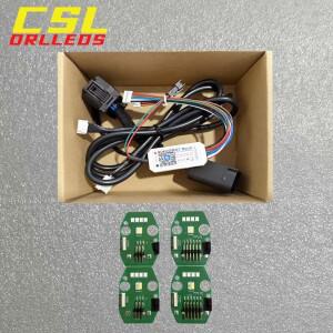 BMW 호환 호환 F20 LCI F21 페이스리프트 1 시리즈 엔젤 아이즈 RGB 멀티컬러 LED 보드 DRL 모듈 주간 주행